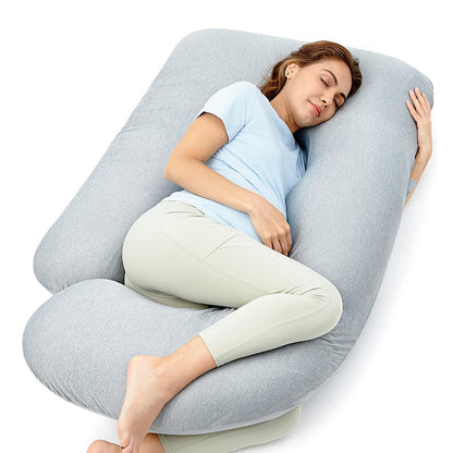 Ergonomic Pregnancy Maternity Pillow – Full Body Side Sleeper Support