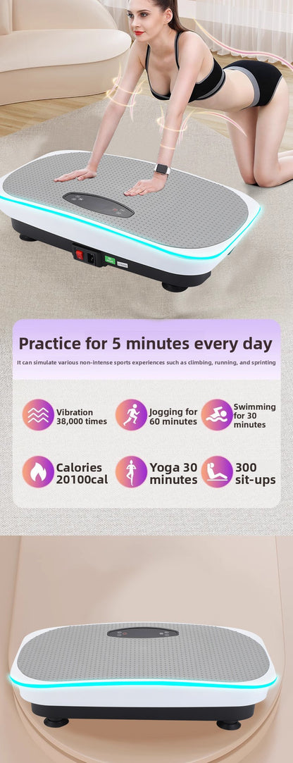 Bluetooth Vibration Fitness Platform – Home Slimming & Exercise Machine (5 Modes)