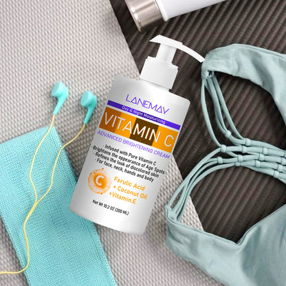 Vitamin C Kojic Acid Body Lotion 300g – Brightening, Hydrating & Firmin