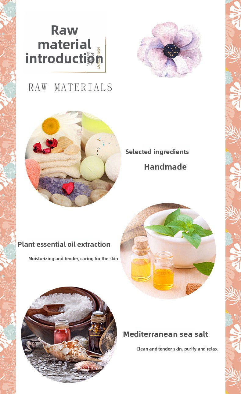 Fragrant Bath Salt Ball Gift Set – Essential Oil Bubble Bath Balls (12-Piece)