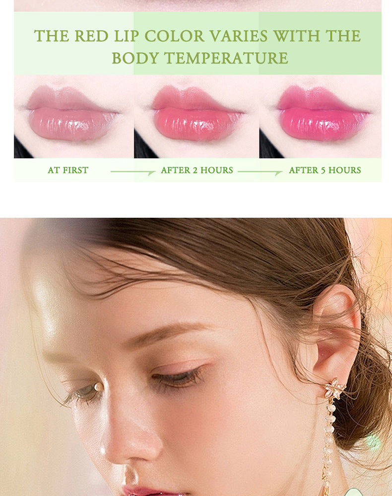 Color‑Changing Aloe Vera Lipstick – Moisturizing, Waterproof & Non‑Transfer
