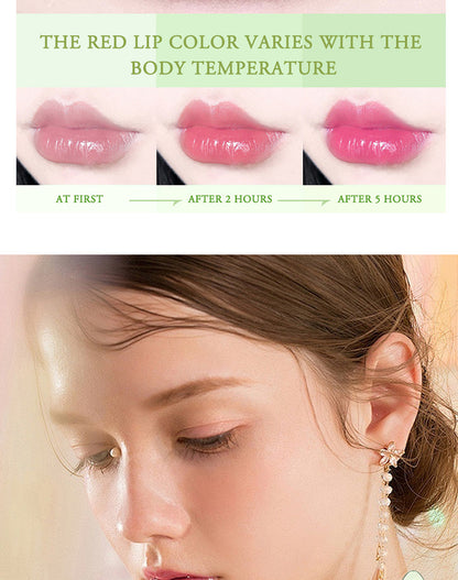 Color‑Changing Aloe Vera Lipstick – Moisturizing, Waterproof & Non‑Transfer
