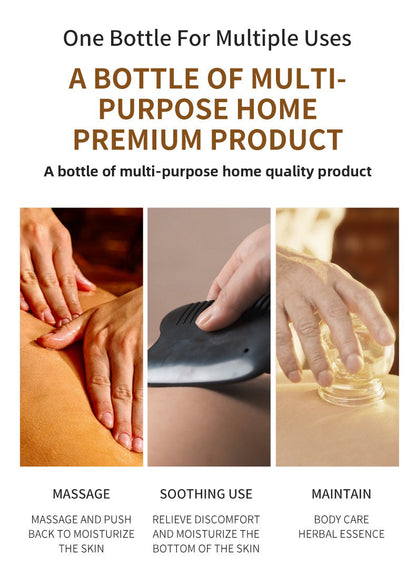 Flowzlax Soothing & Firming Body Massage Oil 240ml – Lavender, Ylang & Ginger, Body Soreness Relief