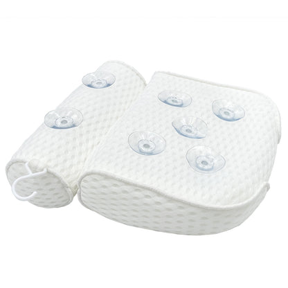 4D Mesh Bathtub Pillow Set (6-pieces) – Quick-Drying Bath Headrest