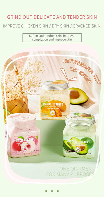 Exfoliating & Hydrating Fruit Body Scrub Paste (350 g)