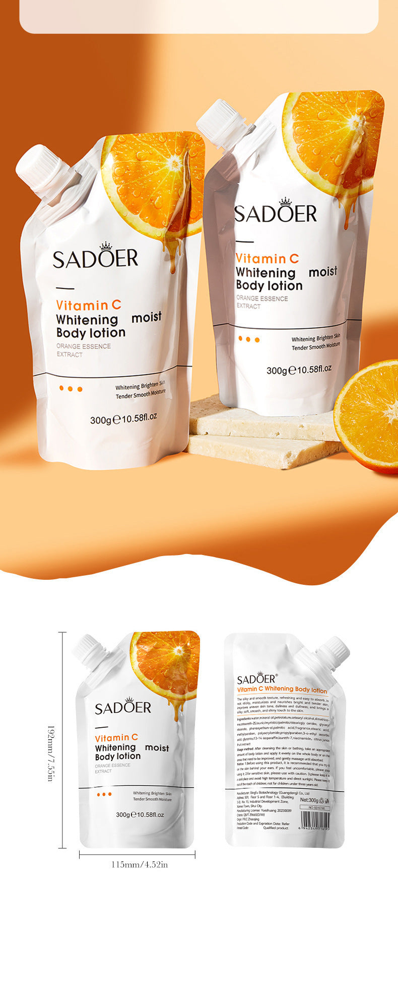 Sadoer Vitamin C Whitening Cream