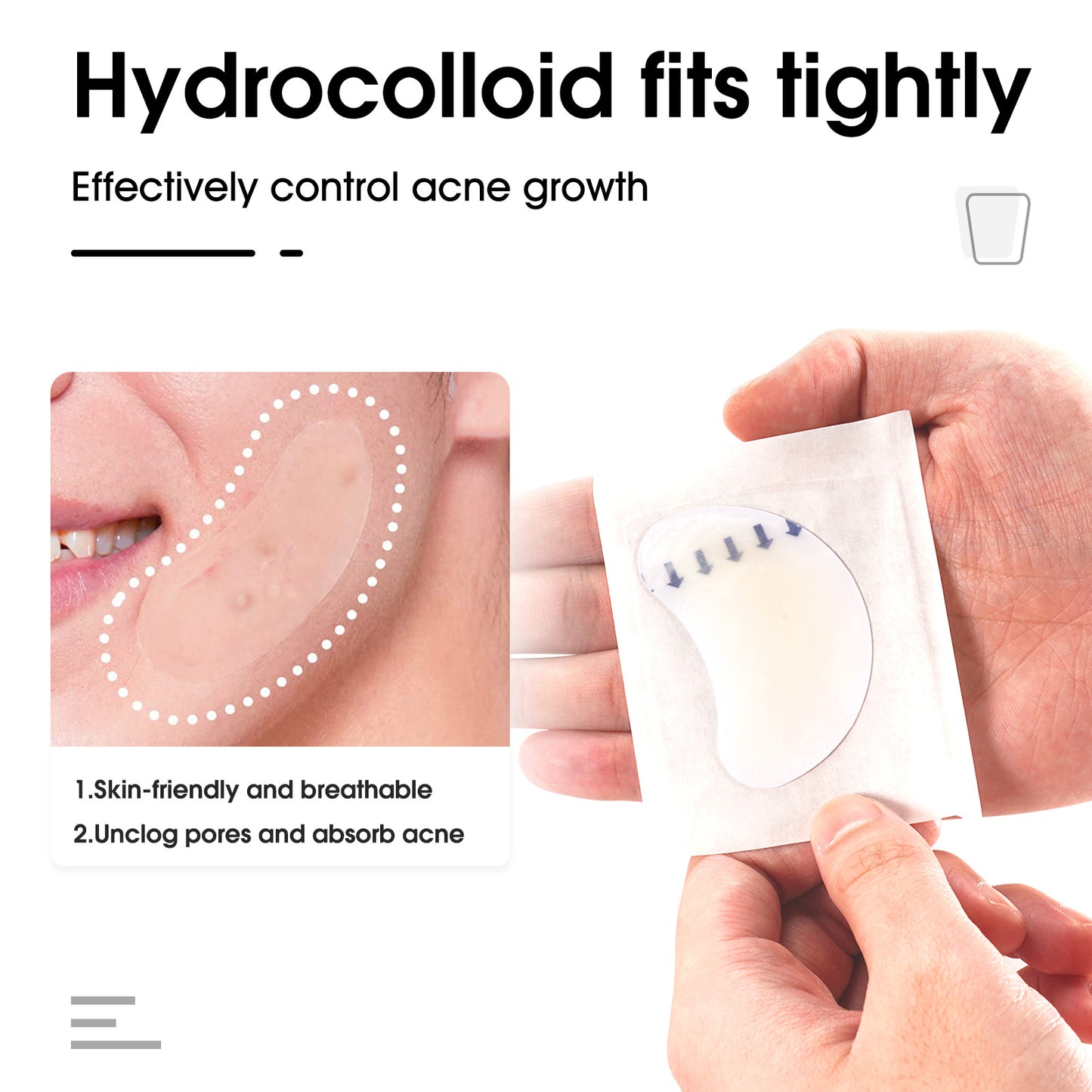 Elaimei Tea Tree Invisible Acne Pimple Patches