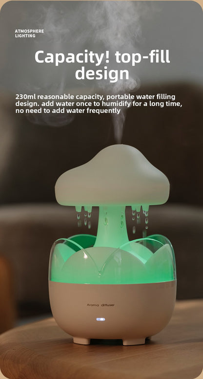 Aromatherapy Essential Oil Diffuser – Ultrasonic Mist & Cozy Ambience