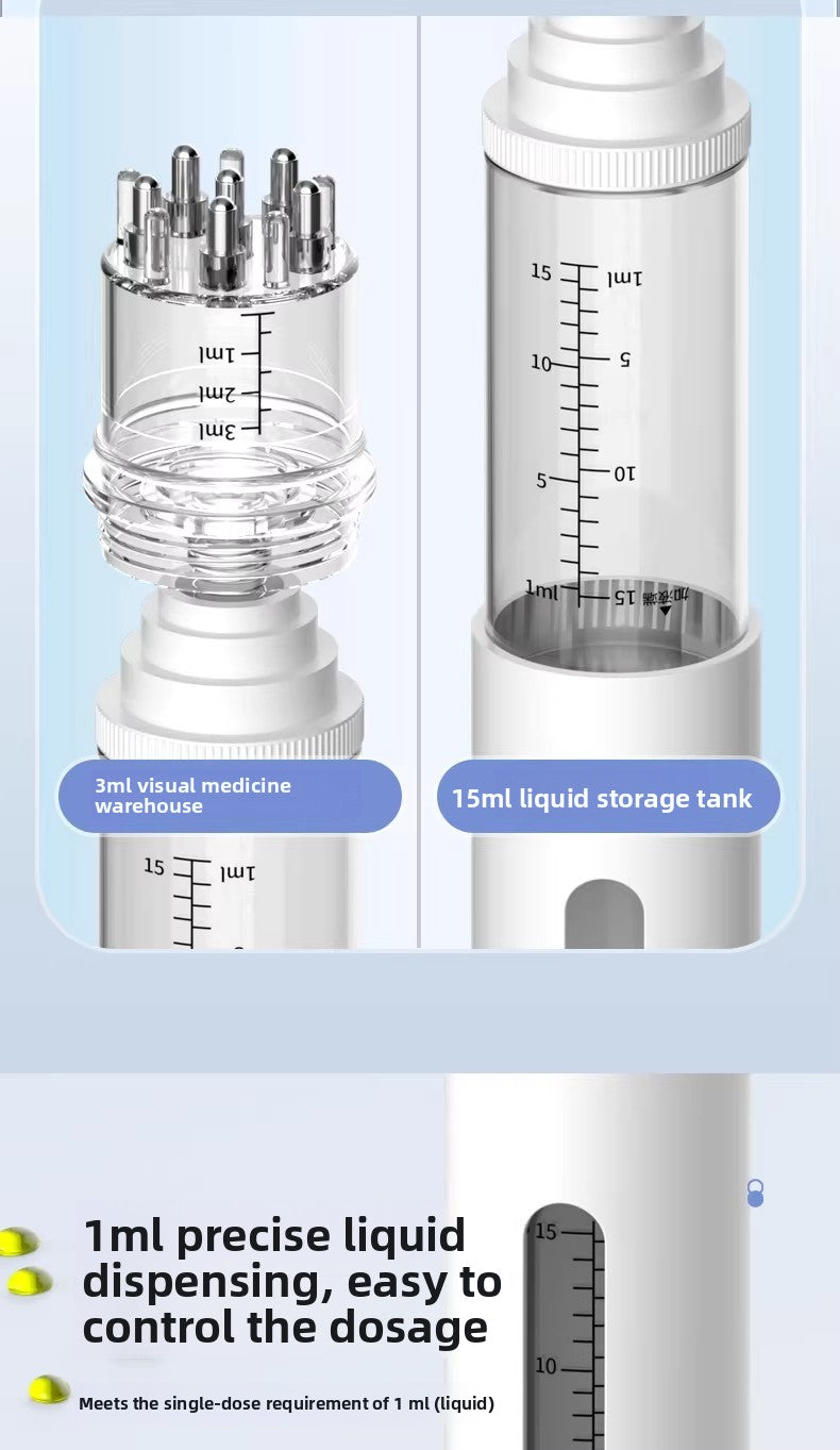 Dual-Chamber Scalp Applicator with Roller Balls