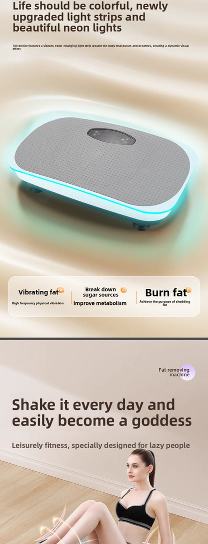 Bluetooth Vibration Fitness Platform – Home Slimming & Exercise Machine (5 Modes)