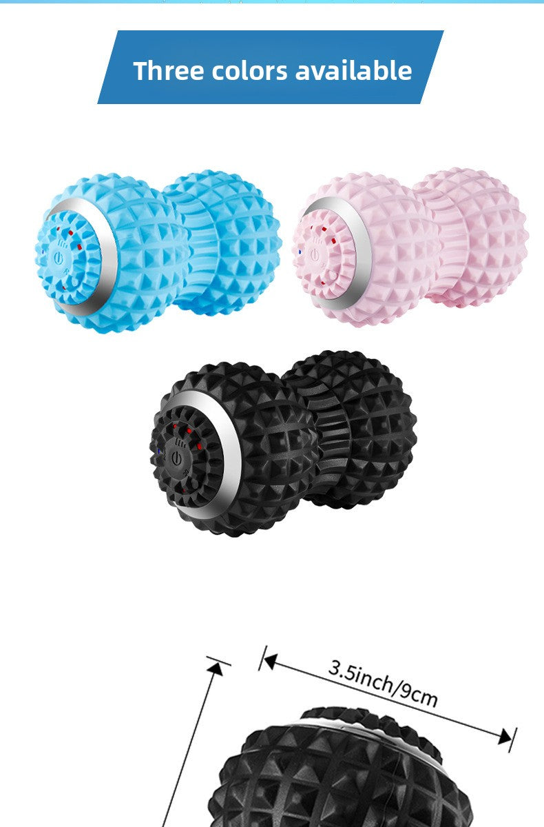 Electric Vibrating Fascia Ball – Dual Ball Muscle Roller
