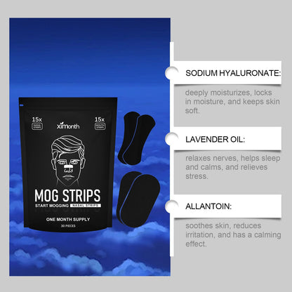 Sleep Care Snoring Patch Set – Nose & Mouth Nighttime Comfort Strips (30 Pack)