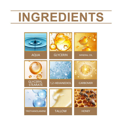 Whipped Tallow Butter and Honey Body Cream 114g