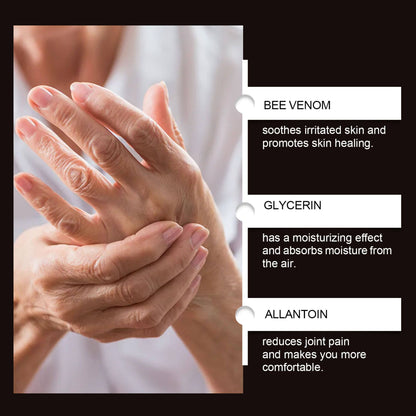 South Moon Bee Venom Joint Comfort Cream – Soothing Balm for Stiff, Tired Joints