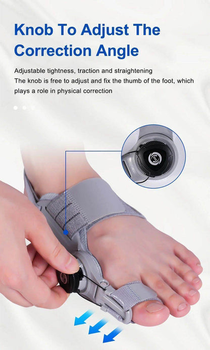 Bunion Corrector Splint – Adjustable Nighttime Hallux Valgus Support