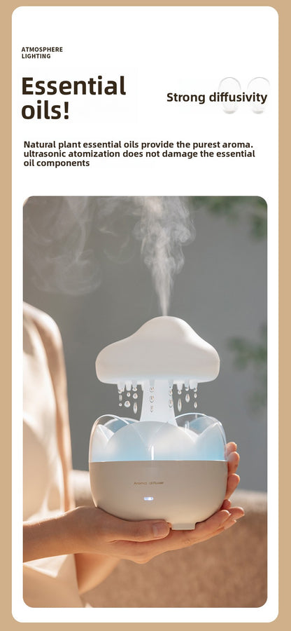 Aromatherapy Essential Oil Diffuser – Ultrasonic Mist & Cozy Ambience