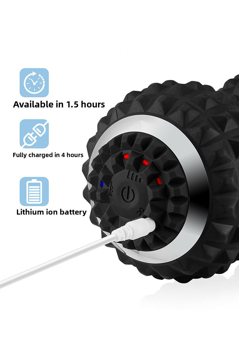 Electric Vibrating Fascia Ball – Dual Ball Muscle Roller
