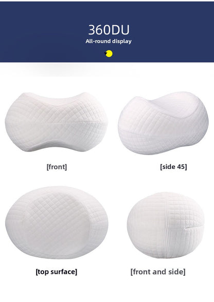 Memory Foam Leg Support Pillow – Ergonomic Side Sleep Cushion (Multiple Shapes & Colors)