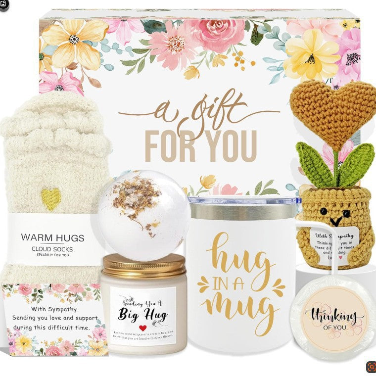 “Not a Day Over Fabulous” Spa & Birthday Gift Box – Candle, Mug, Blanket & Self‑Care Set, view 25