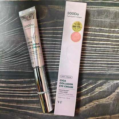 韩国VT薇缔微针眼霜微电流震动按摩头紧致抗zhou提亮淡化细文