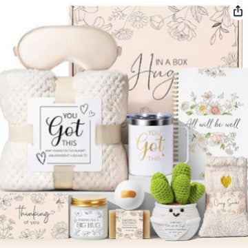 “Not a Day Over Fabulous” Spa & Birthday Gift Box – Candle, Mug, Blanket & Self‑Care Set, view 2