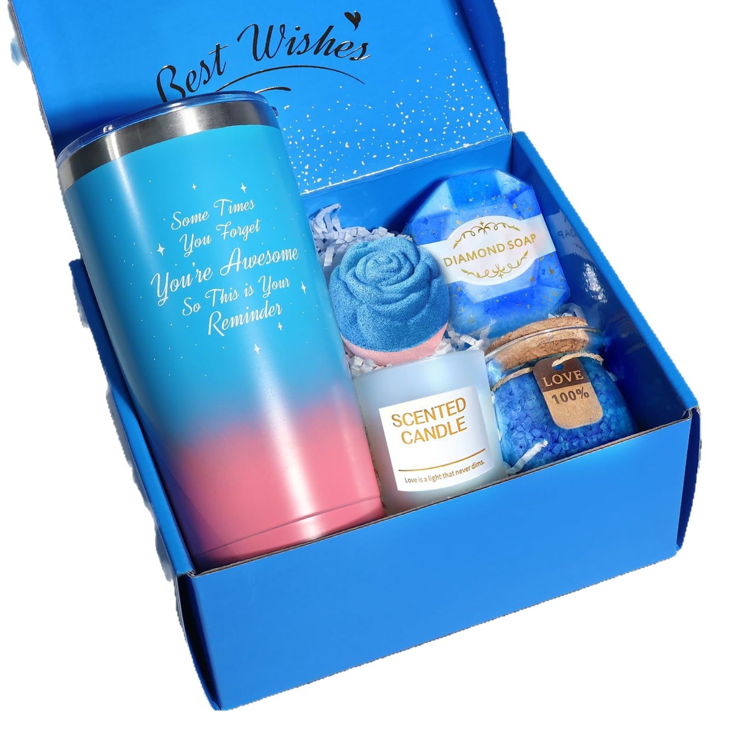 Cross-border Valentine's Day gifts, bath gift sets, fragrance life gift boxes, handmade soap, scented candles, bath gift boxes