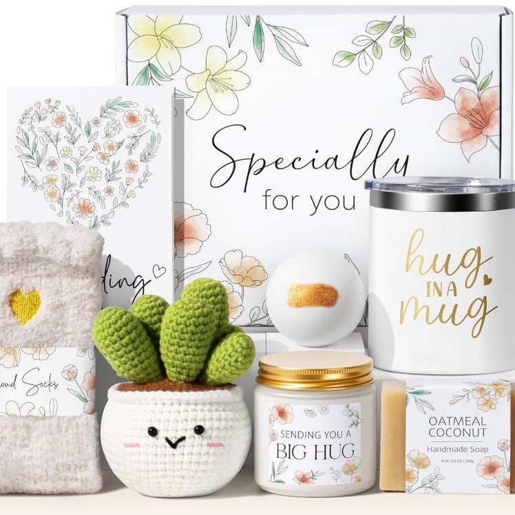 “Not a Day Over Fabulous” Spa & Birthday Gift Box – Candle, Mug, Blanket & Self‑Care Set, view 26