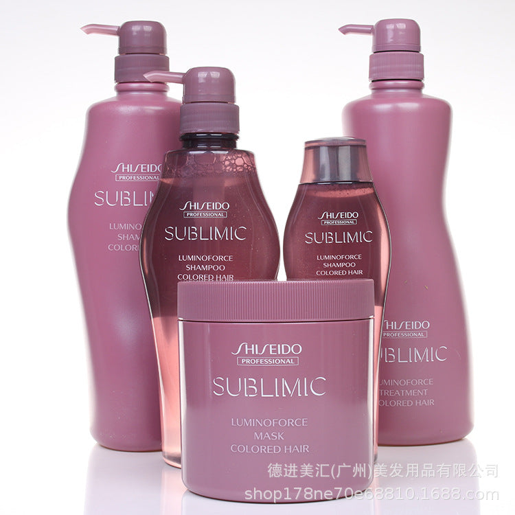 Shiseido Sublimic Luminoforce Set – Color Care Shampoo, Treatment & Hair Mask