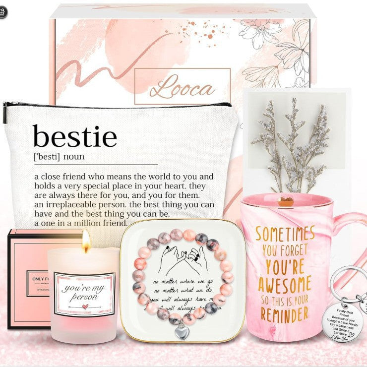 “Not a Day Over Fabulous” Spa & Birthday Gift Box – Candle, Mug, Blanket & Self‑Care Set, view 15