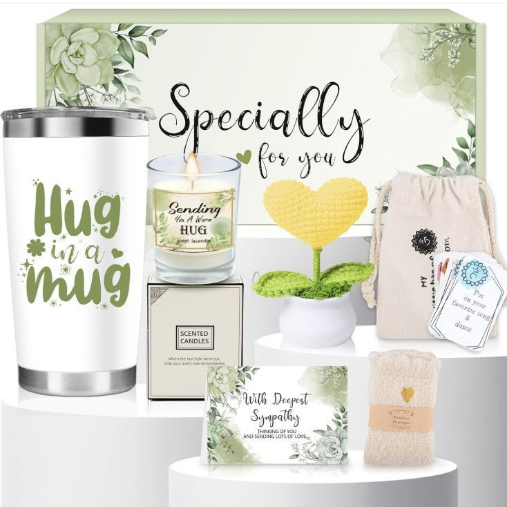 “Not a Day Over Fabulous” Spa & Birthday Gift Box – Candle, Mug, Blanket & Self‑Care Set, view 24