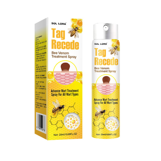 SOL LORA Bee Venom Skin Wart Care Spray improves flesh and flesh mole repair and smooths skin warts spray