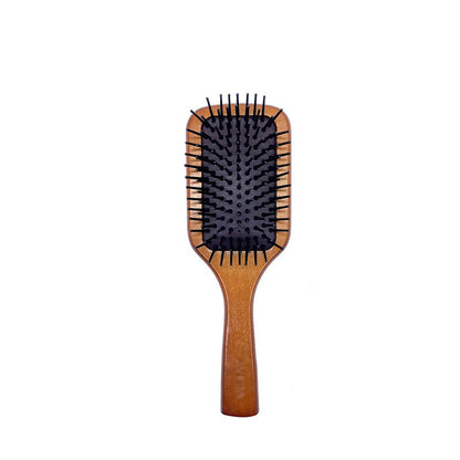 Aveda Air Cushion Comb, Airbag Massage Wooden Comb, Women's Home Use, Mini, In Stock, Raw Wood, Factory Direct Hair Care