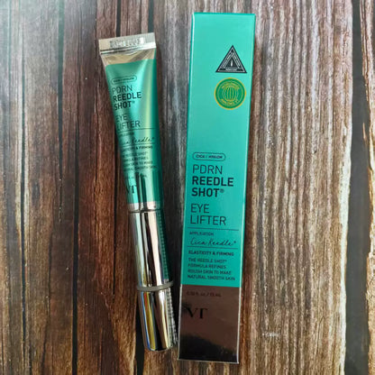 韩国VT薇缔微针眼霜微电流震动按摩头紧致抗zhou提亮淡化细文