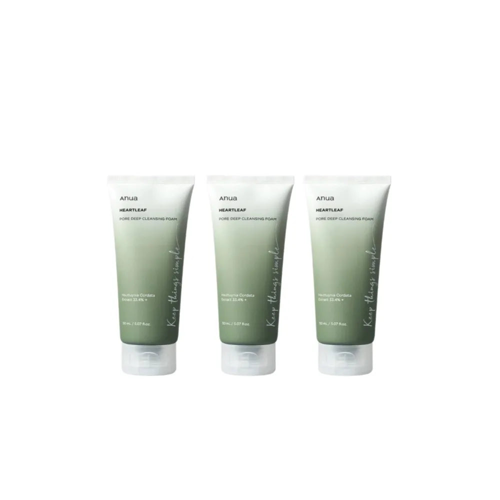 Anua Heartleaf Oil Facial Cleanser - Original Korean Formula for Moisturizing and Soothing Skin Care with Oil Control