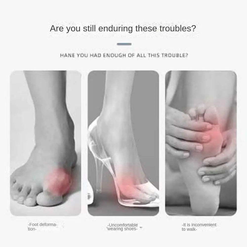 Toe Valgus Correction Brace with Stabilizing Strap for Thumb Injury and Foot Alignment Support