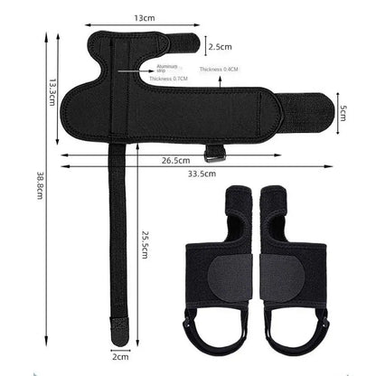 Toe Valgus Correction Brace with Stabilizing Strap for Thumb Injury and Foot Alignment Support
