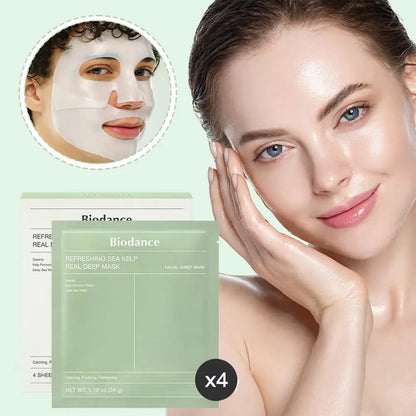 Biodance Bio-Collagen Deep Hydrating Gel Mask, Nighttime Moisturizing, Shrinking Pores, Improving Elasticity, Deep Hydration