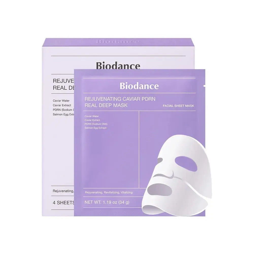 Biodance Bio-Collagen Deep Hydrating Gel Mask, Nighttime Moisturizing, Shrinking Pores, Improving Elasticity, Deep Hydration
