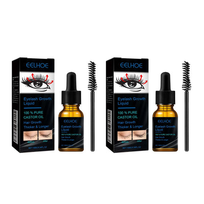 Eyebrows Natural Thick Slender Curl Curl Moist Natural Castor Oil Growth Liquid Serum Extension Eyelash Female Makeup Product
