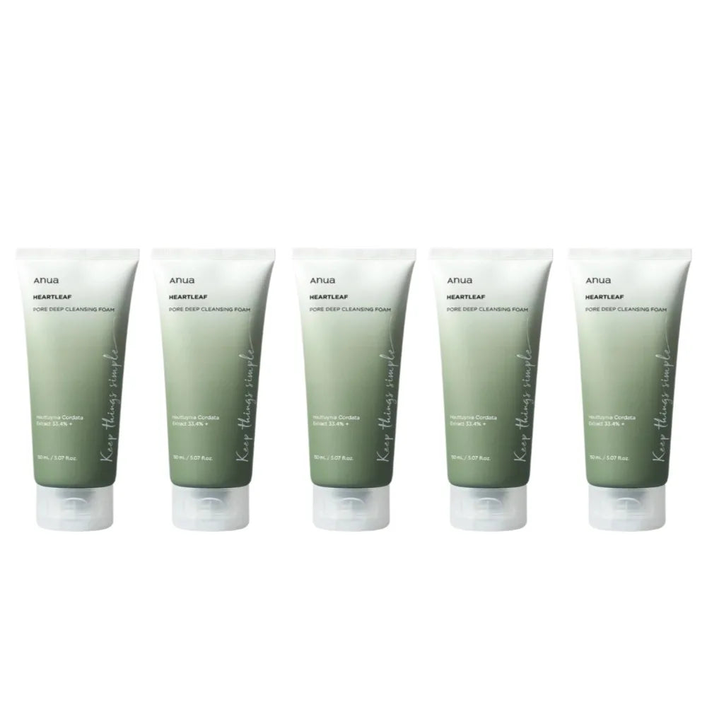 Anua Heartleaf Oil Facial Cleanser - Original Korean Formula for Moisturizing and Soothing Skin Care with Oil Control