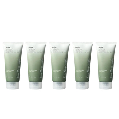 Anua Heartleaf Oil Facial Cleanser - Original Korean Formula for Moisturizing and Soothing Skin Care with Oil Control