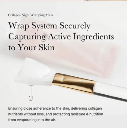 Medicube Collagen & Ampoule; PDRN Skincare – Night Wrapping Mask, PDRN Ampoule, Collagen Essence