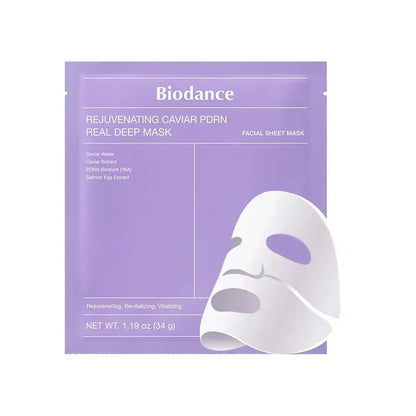Biodance Bio-Collagen Deep Hydrating Gel Mask, Nighttime Moisturizing, Shrinking Pores, Improving Elasticity, Deep Hydration