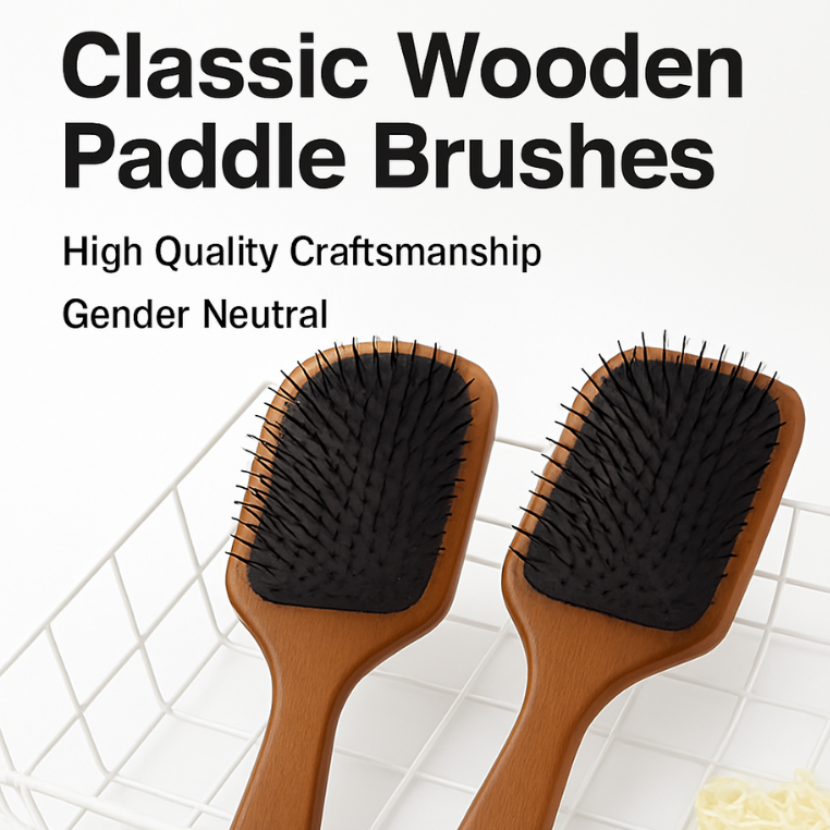 Aveda Air Cushion Comb, Airbag Massage Wooden Comb, Women's Home Use, Mini, In Stock, Raw Wood, Factory Direct Hair Care