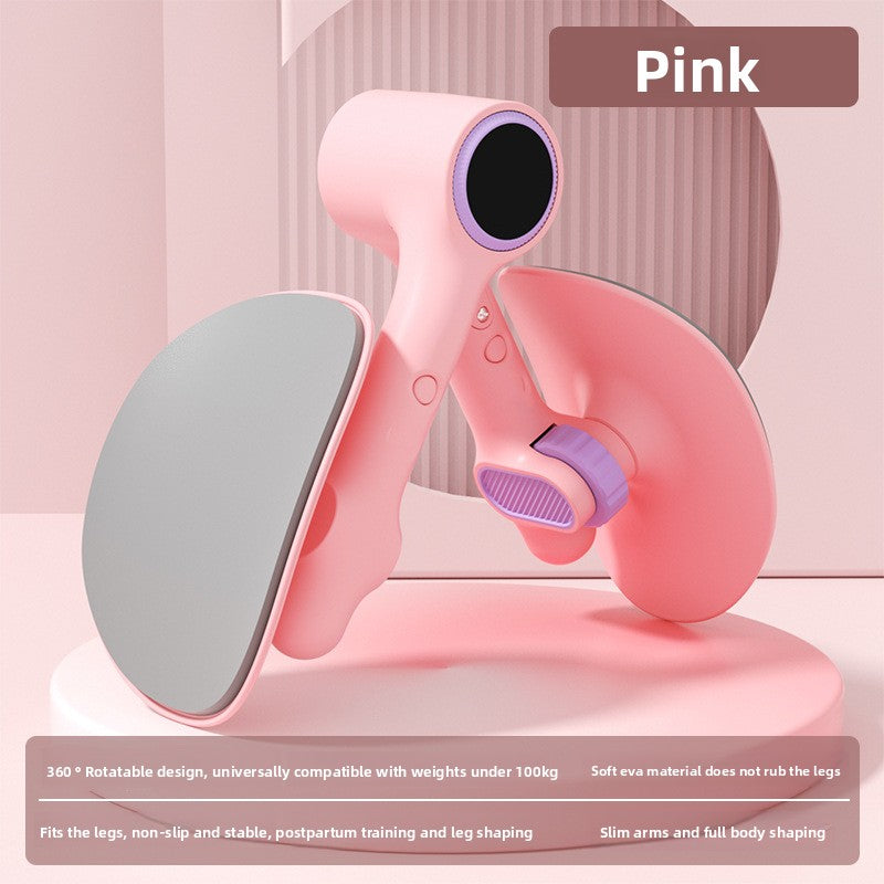 Pelvic Trainer & Leg Clamp – Kegel Exerciser with Digital Counter & 360° Rotatio