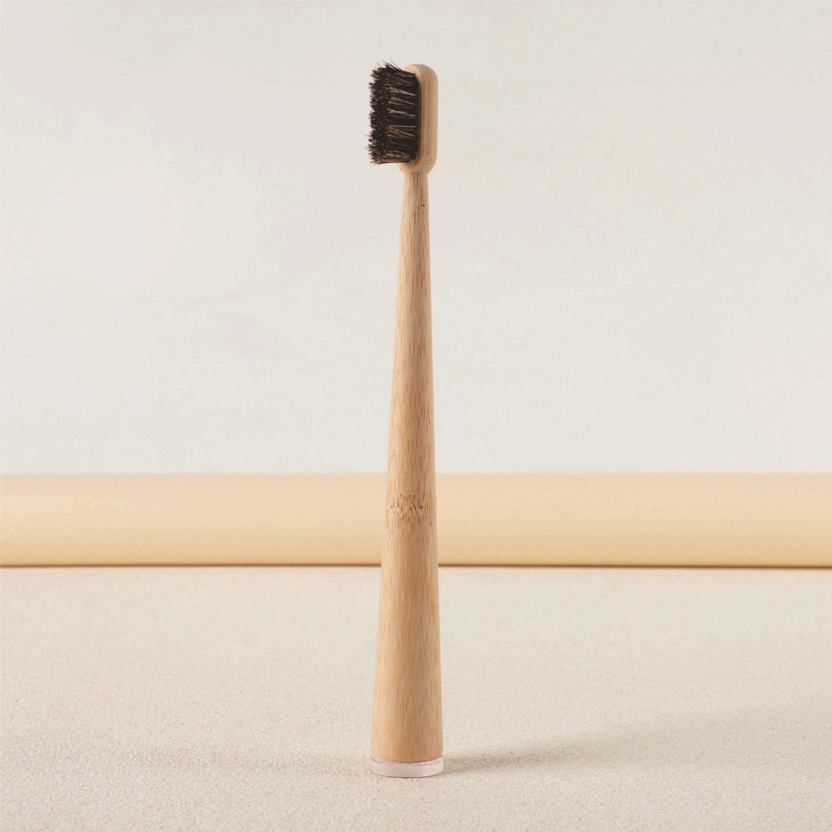 Bamboo Standing Toothbrush – Natural Bristle Eco-Friendly Adult Toothbrush, view 9