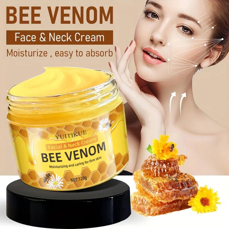 Bee Venom Cream Moisturizing, Lifting and Firming, Improving Fine Lines, Repairing Damaged Skin, Nourishing Skincare Cream