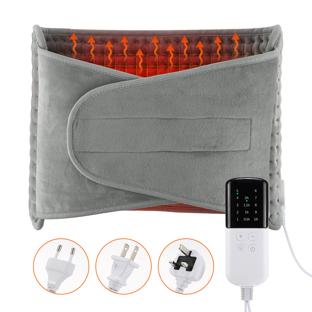 Multi-Function Electric Heating Pad & Waist Belt – 10 Heat Levels