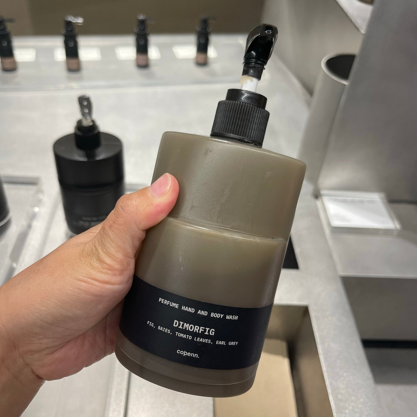 Shower gel and Moisturizer