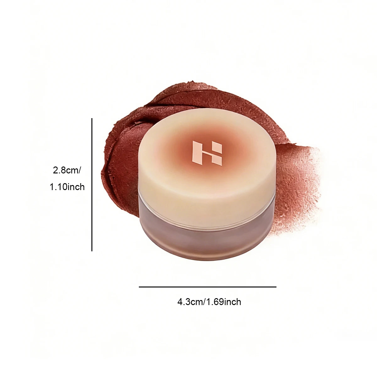 [ClearanceSale] HOLIKA HOLIKA Melting Blur Lip Pot 00 MAROONIE,Smooth Velvety Feel,Easy to Spread & Blend,K-Beauty,Korean Makeup
